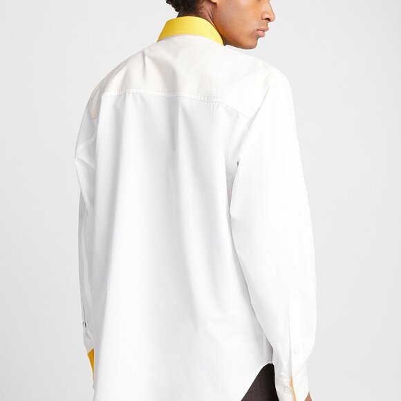 BNWT AW18 MARNI TWO-TONE REVERSIBLE SHIRT 50 - Picture 12 of 13